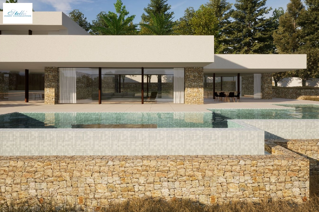 villa en Moraira en vente, construit 2264 m², aire acondicionado, terrain 2896 m², 6 salle de bains, piscina, ref.: BI-MT.H-799-6