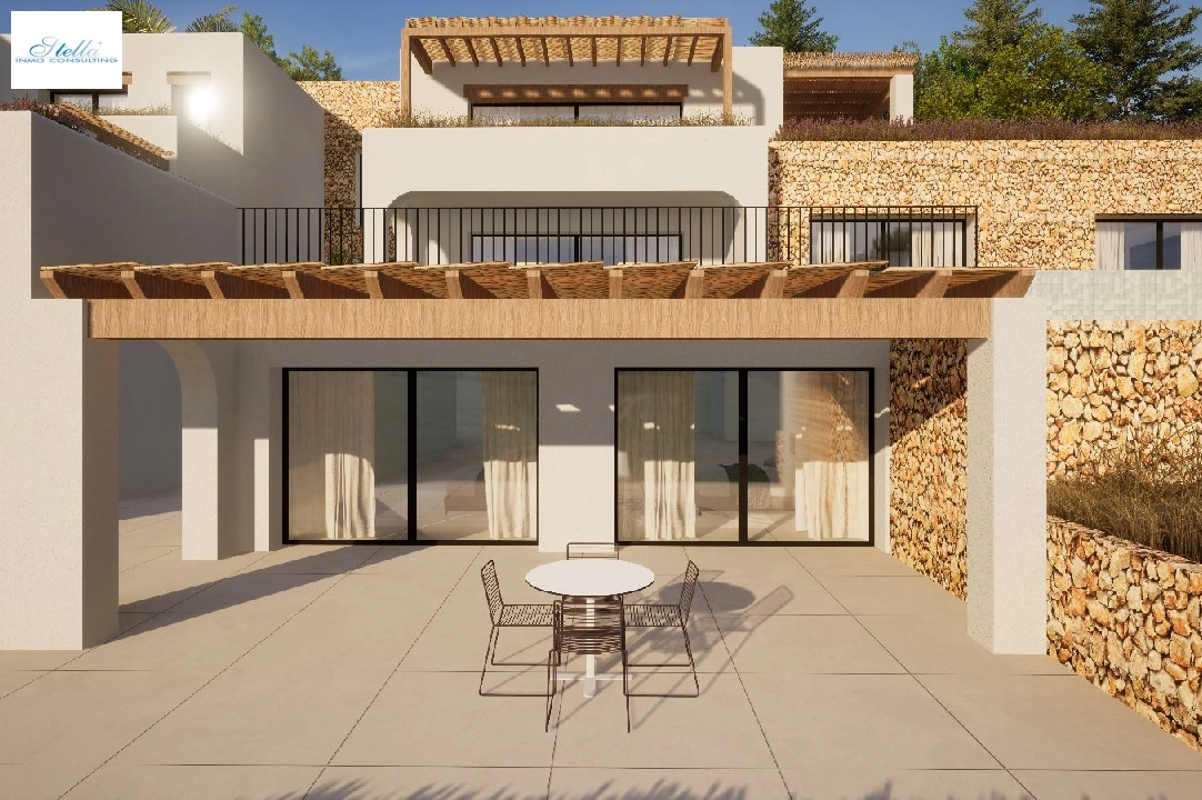 villa en Moraira en vente, construit 2264 m², ano de construccion 2024, aire acondicionado, terrain 2896 m², 6 chambre, 6 salle de bains, piscina, ref.: BI-MT.H-800-7