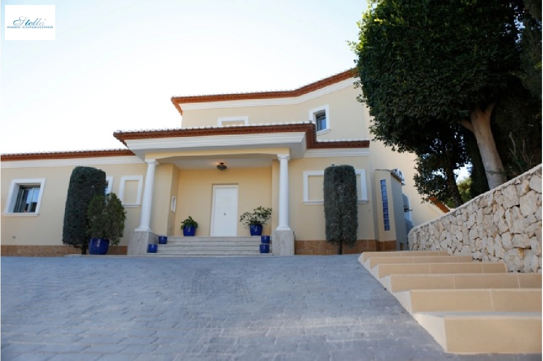 villa en Benissa(Buenavista) en vente, construit 464 m², ano de construccion 2015, aire acondicionado, terrain 1131 m², 4 chambre, 4 salle de bains, piscina, ref.: BI-BE.H-906-11