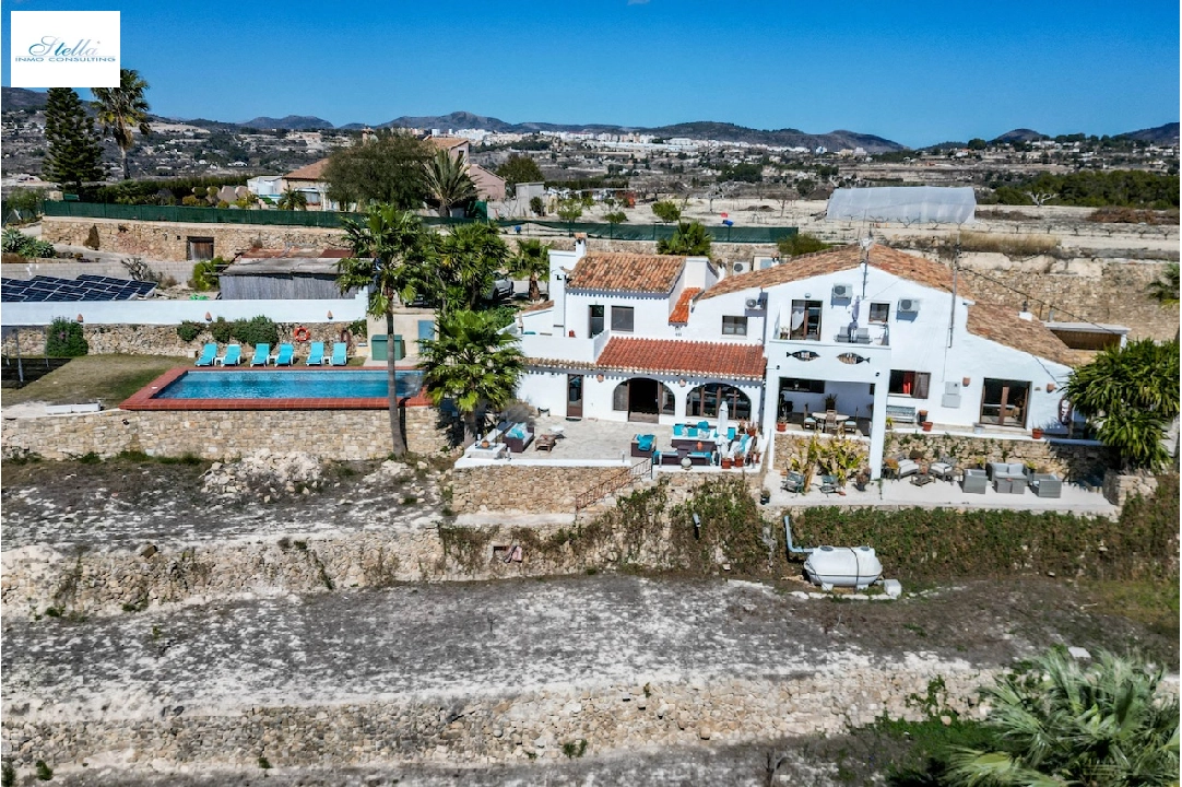 finca en Benissa(Partida Llenes) en vente, construit 426 m², aire acondicionado, terrain 5310 m², 7 chambre, 5 salle de bains, piscina, ref.: CA-F-1737-AMB-36