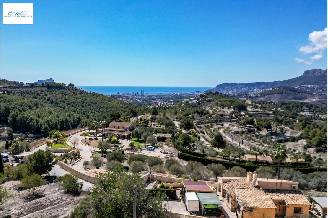 finca en Benissa(Partida Llenes) en vente, construit 426 m², aire acondicionado, terrain 5310 m², 7 chambre, 5 salle de bains, piscina, ref.: CA-F-1737-AMB-39