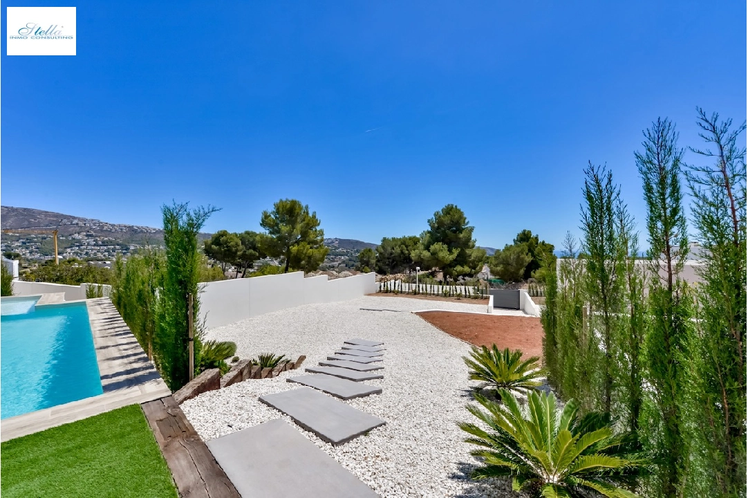 villa en Moraira(La Sabatera) en vente, construit 259 m², aire acondicionado, terrain 811 m², 4 chambre, 3 salle de bains, piscina, ref.: CA-H-1766-AMBI-39