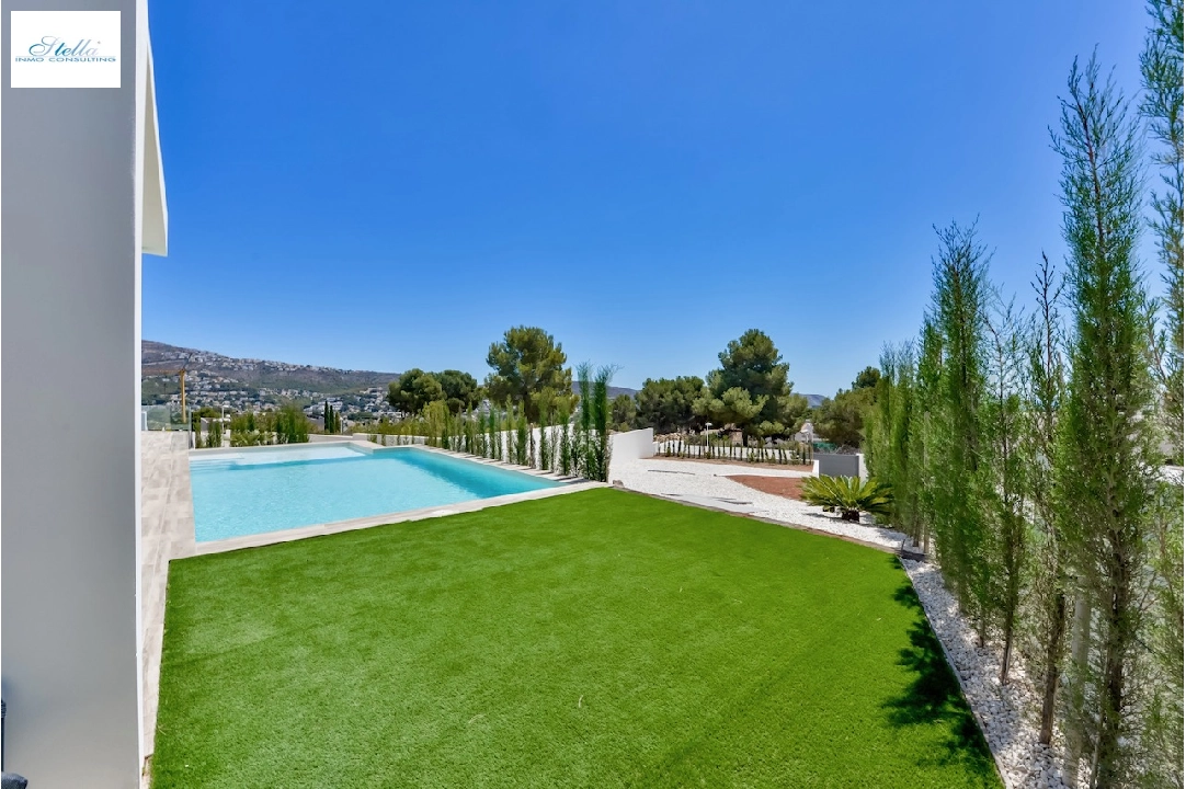 villa en Moraira(La Sabatera) en vente, construit 259 m², aire acondicionado, terrain 811 m², 4 chambre, 3 salle de bains, piscina, ref.: CA-H-1766-AMBI-41