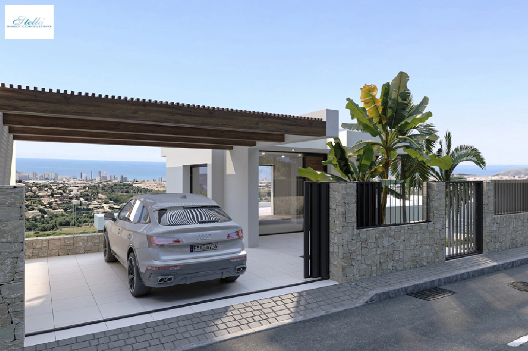 villa en Calpe(Partida Empedrola) en vente, construit 453 m², aire acondicionado, terrain 1013 m², 4 chambre, 5 salle de bains, ref.: BP-4308CAL-8