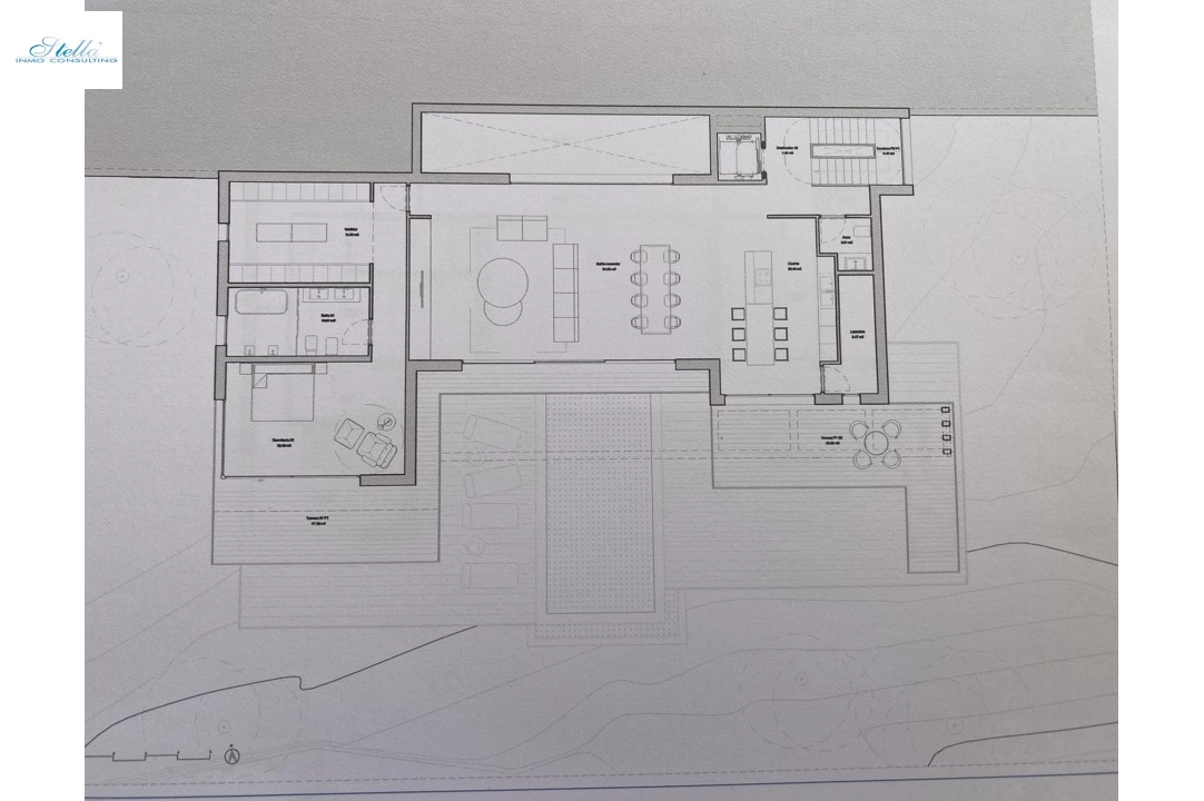 villa en Calpe(Partida Empedrola) en vente, construit 453 m², aire acondicionado, terrain 1013 m², 4 chambre, 5 salle de bains, ref.: BP-4308CAL-9