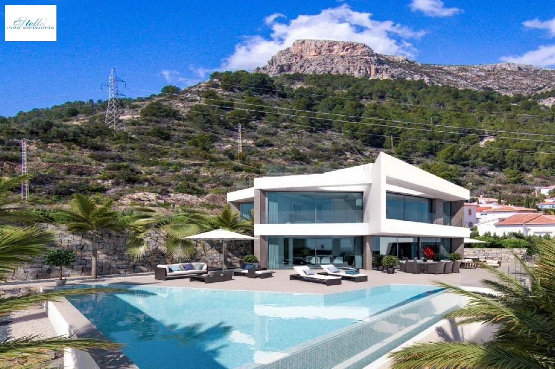 villa en Calpe en vente, construit 350 m², aire acondicionado, 4 chambre, 5 salle de bains, piscina, ref.: BS-84512135-2