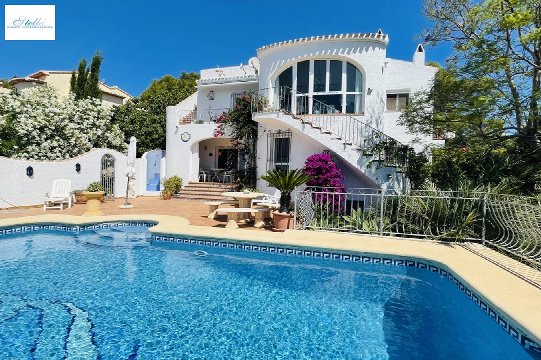 villa en Javea(Costa Nova ) en vente, construit 178 m², ano de construccion 1976, + calefaccion central, aire acondicionado, terrain 870 m², 3 chambre, 3 salle de bains, piscina, ref.: JS-1124-18