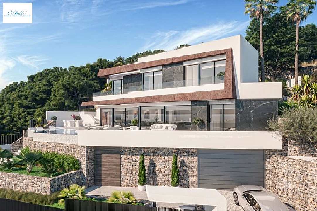 villa en Calpe(Maryvilla) en vente, construit 349 m², aire acondicionado, terrain 630 m², 4 chambre, 5 salle de bains, piscina, ref.: CA-H-1777-AMB-7