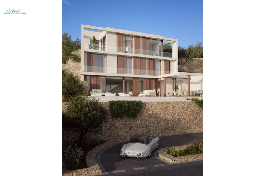 villa en Benissa(San Jaime) en vente, construit 831 m², aire acondicionado, terrain 770 m², 4 chambre, 4 salle de bains, piscina, ref.: CA-H-1775-AMB-10