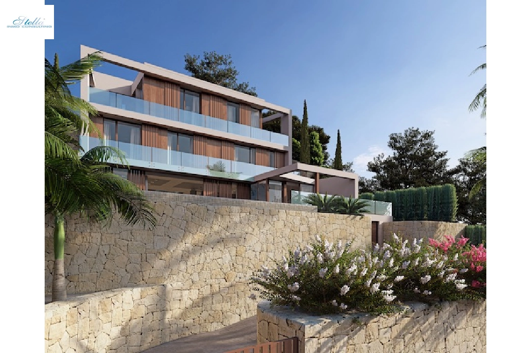 villa en Benissa(San Jaime) en vente, construit 831 m², aire acondicionado, terrain 770 m², 4 chambre, 4 salle de bains, piscina, ref.: CA-H-1775-AMB-12