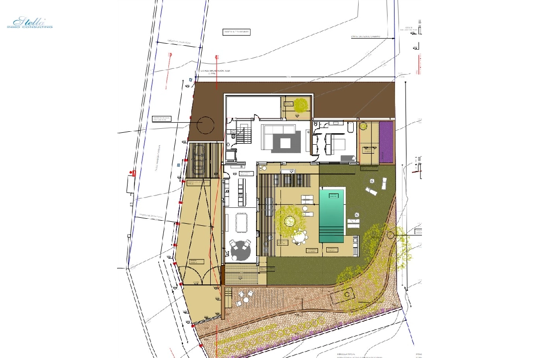 villa en Calpe(Garduix) en vente, construit 675 m², aire acondicionado, terrain 1079 m², 4 chambre, 5 salle de bains, ref.: BP-3631CAL-3