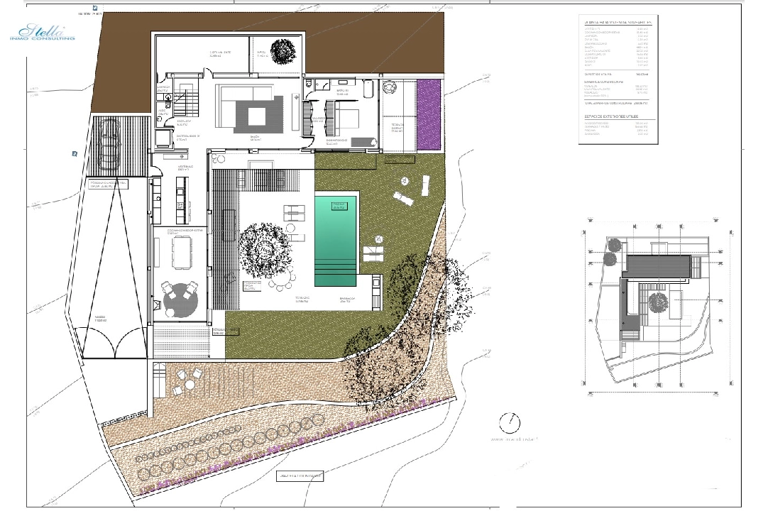 villa en Calpe(Garduix) en vente, construit 675 m², aire acondicionado, terrain 1079 m², 4 chambre, 5 salle de bains, ref.: BP-3631CAL-4