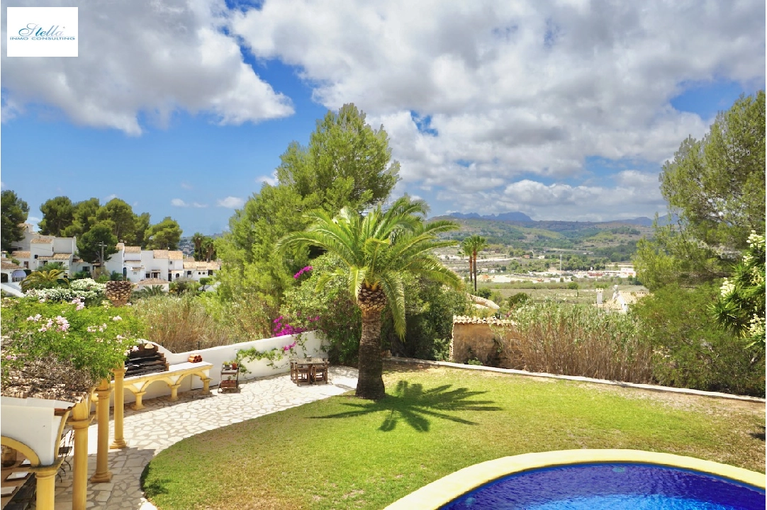 villa en Moraira(Moraira Alcasar) en vente, construit 267 m², aire acondicionado, terrain 972 m², 5 chambre, 3 salle de bains, piscina, ref.: CA-H-1781-AMBI-2