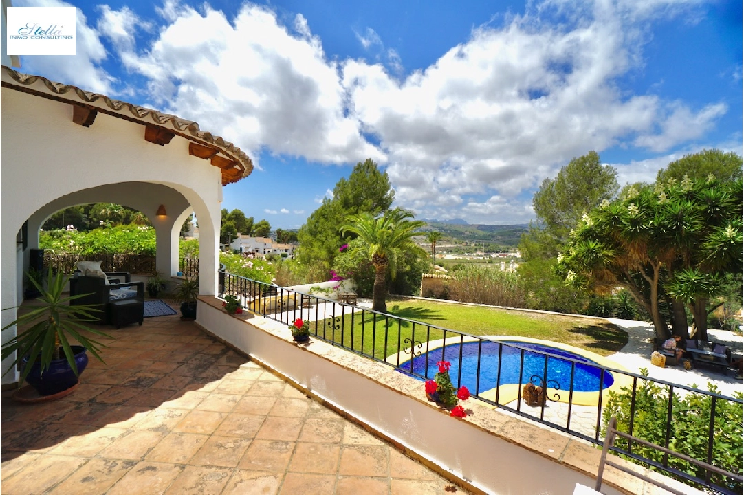 villa en Moraira(Moraira Alcasar) en vente, construit 267 m², aire acondicionado, terrain 972 m², 5 chambre, 3 salle de bains, piscina, ref.: CA-H-1781-AMBI-26