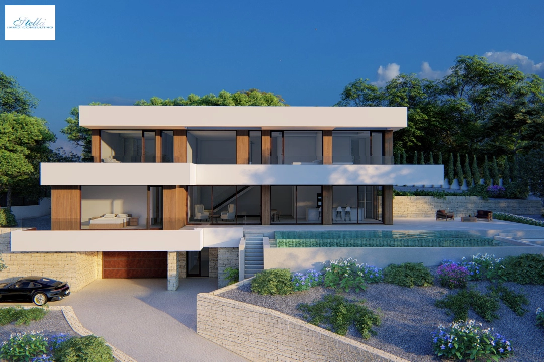 villa en Altea(Altea) en vente, construit 425 m², aire acondicionado, terrain 1420 m², 4 chambre, 5 salle de bains, piscina, ref.: CA-H-1782-AMB-1