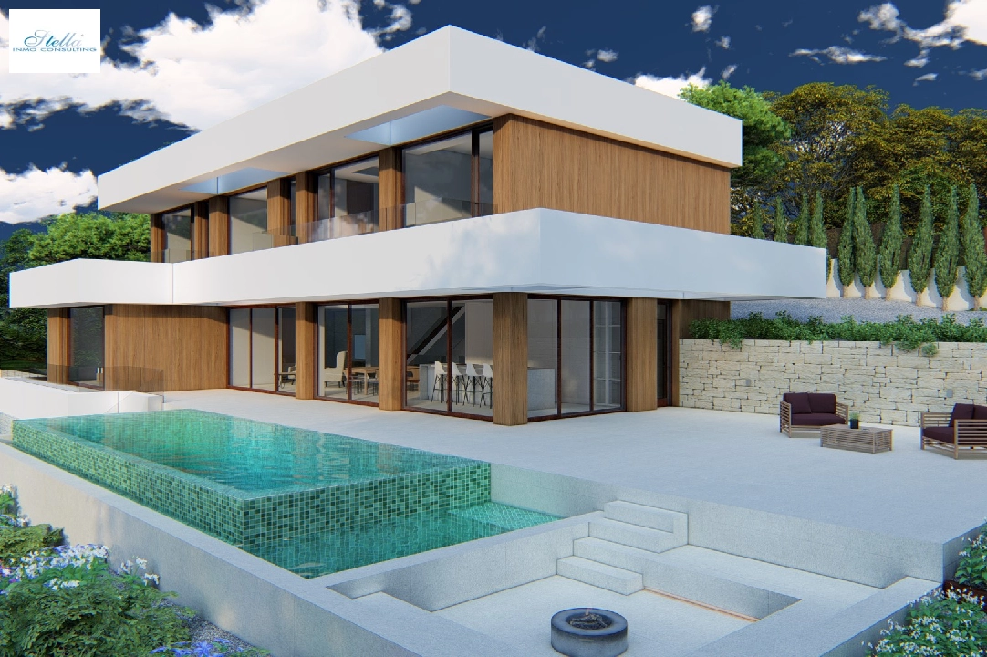 villa en Altea(Altea) en vente, construit 425 m², aire acondicionado, terrain 1420 m², 4 chambre, 5 salle de bains, piscina, ref.: CA-H-1782-AMB-2