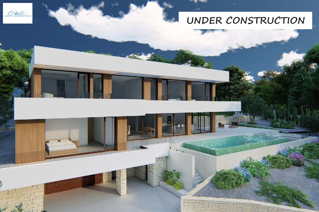 villa en Altea(Altea Hills) en vente, construit 425 m², aire acondicionado, terrain 1926 m², 4 chambre, 5 salle de bains, piscina, ref.: BP-4405ALT-1