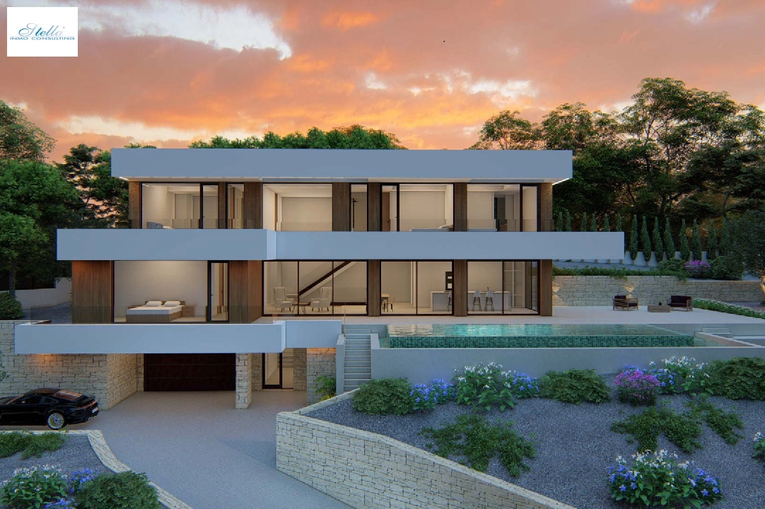 villa en Altea(Altea Hills) en vente, construit 425 m², aire acondicionado, terrain 1926 m², 4 chambre, 5 salle de bains, piscina, ref.: BP-4405ALT-4