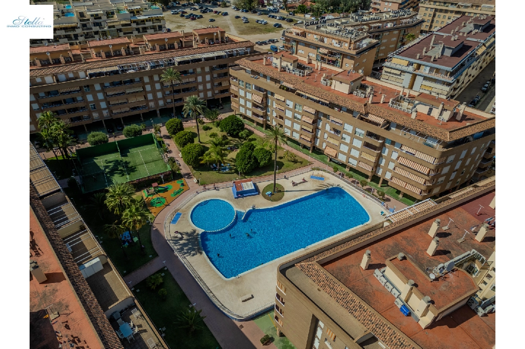 appartement en Denia en vente, construit 105 m², ano de construccion 2000, estado bien cuidado, + calefaccion central, aire acondicionado, 3 chambre, 2 salle de bains, piscina, ref.: MG-0424-2