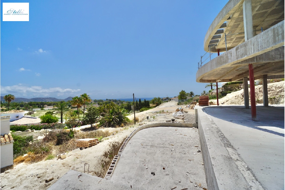 villa en Moraira(La Sabatera) en vente, construit 185 m², aire acondicionado, terrain 801 m², 4 chambre, 4 salle de bains, piscina, ref.: CA-H-1786-AMB-16