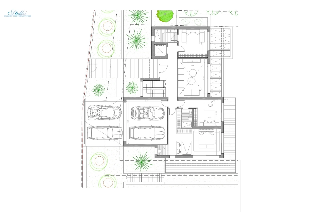 villa en Moraira(La Sabatera) en vente, construit 411 m², aire acondicionado, 4 chambre, 4 salle de bains, piscina, ref.: CA-H-1787-AMB-10