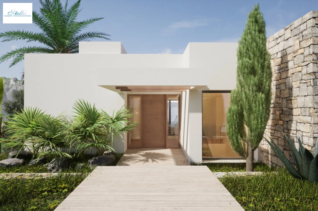 villa en Moraira(La Sabatera) en vente, construit 411 m², aire acondicionado, 4 chambre, 4 salle de bains, piscina, ref.: CA-H-1787-AMB-8