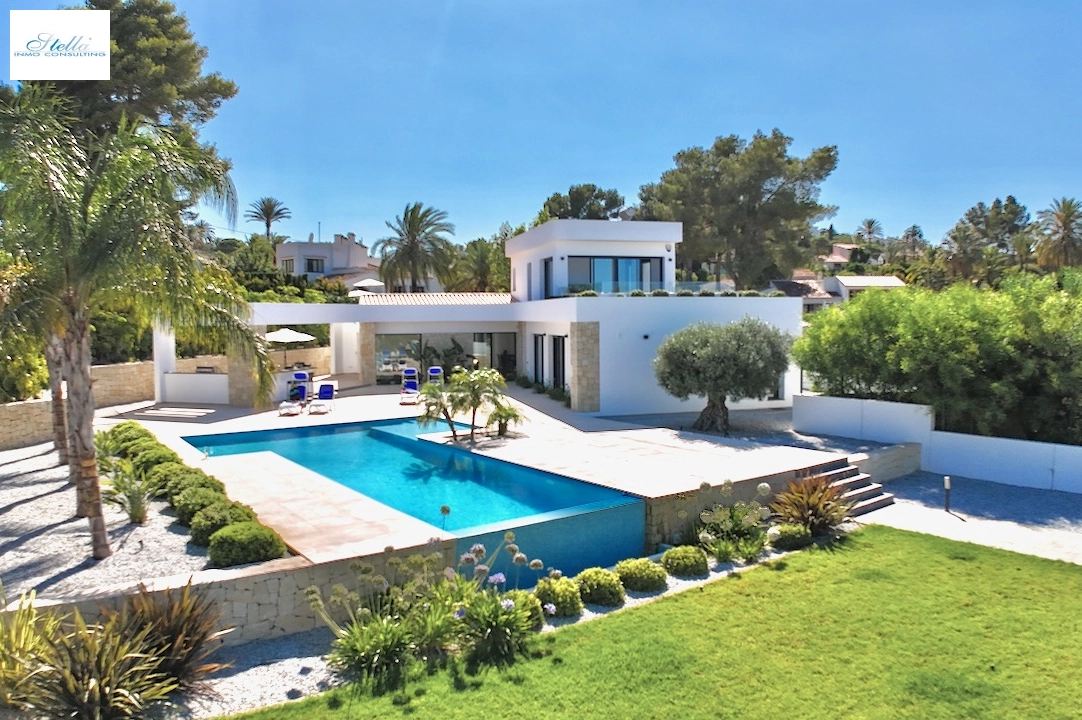 villa en Javea(Pinosol) en vente, construit 260 m², estado nuevo, + calefaccion suelo, aire acondicionado, terrain 1866 m², 4 chambre, 3 salle de bains, piscina, ref.: CA-H-1790-AMBE-1