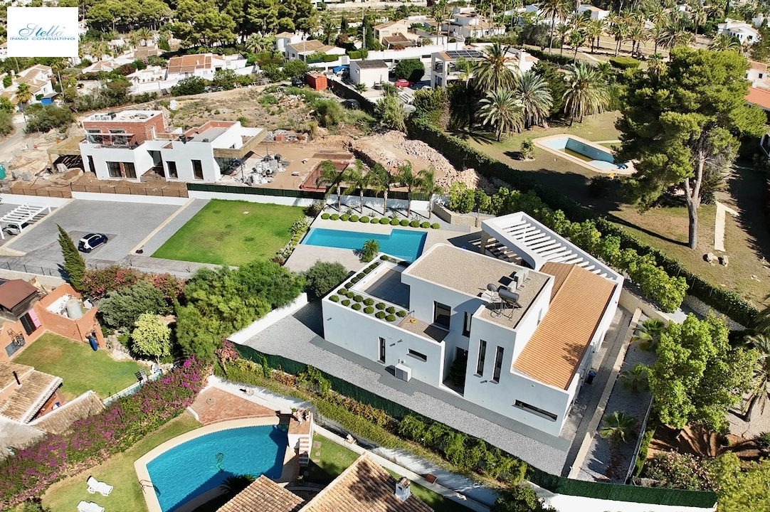 villa en Javea(Pinosol) en vente, construit 260 m², estado nuevo, + calefaccion suelo, aire acondicionado, terrain 1866 m², 4 chambre, 3 salle de bains, piscina, ref.: CA-H-1790-AMBE-50