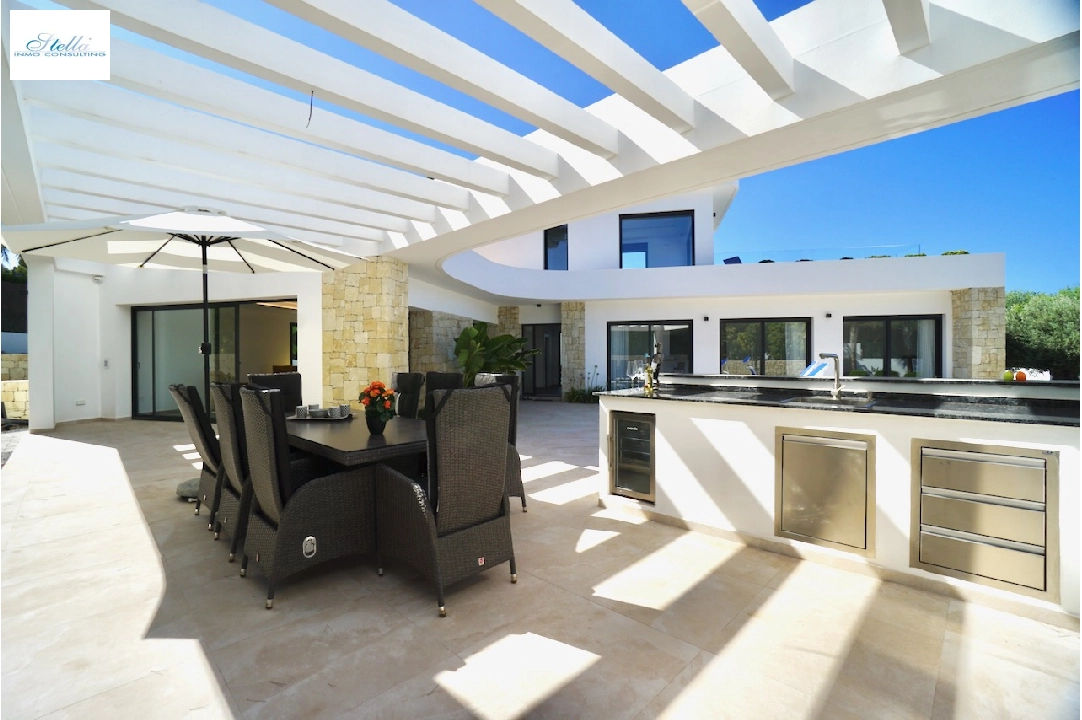 villa en Javea(Pinosol) en vente, construit 260 m², estado nuevo, + calefaccion suelo, aire acondicionado, terrain 1866 m², 4 chambre, 3 salle de bains, piscina, ref.: CA-H-1790-AMBE-6