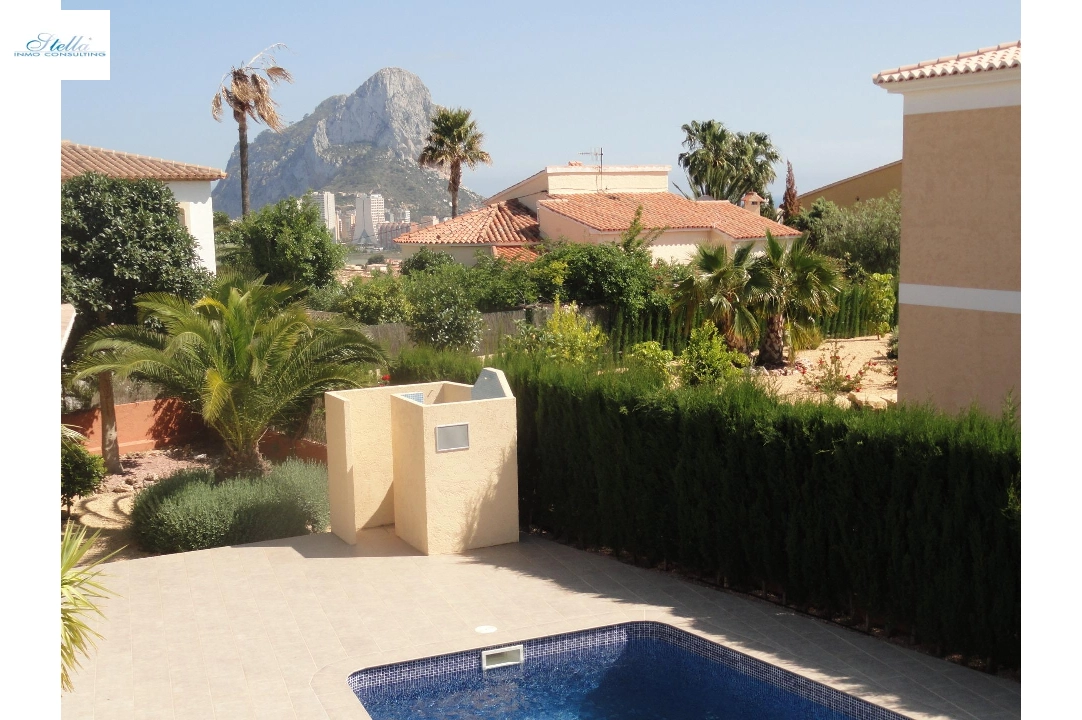 villa en Calpe(Calpe) en vente, construit 410 m², aire acondicionado, terrain 983 m², 3 chambre, 3 salle de bains, piscina, ref.: COB-982-10535-20