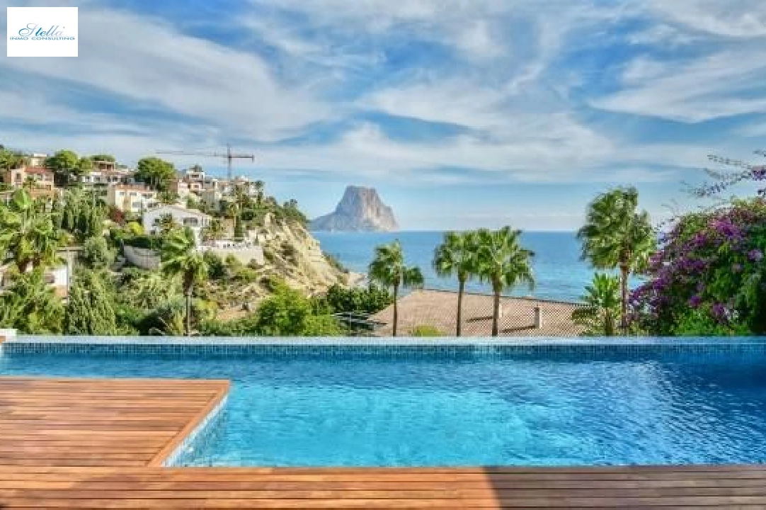 villa en Calpe(La Canuta) en vente, construit 287 m², aire acondicionado, terrain 900 m², 3 chambre, 5 salle de bains, piscina, ref.: COB-2669-10535-2