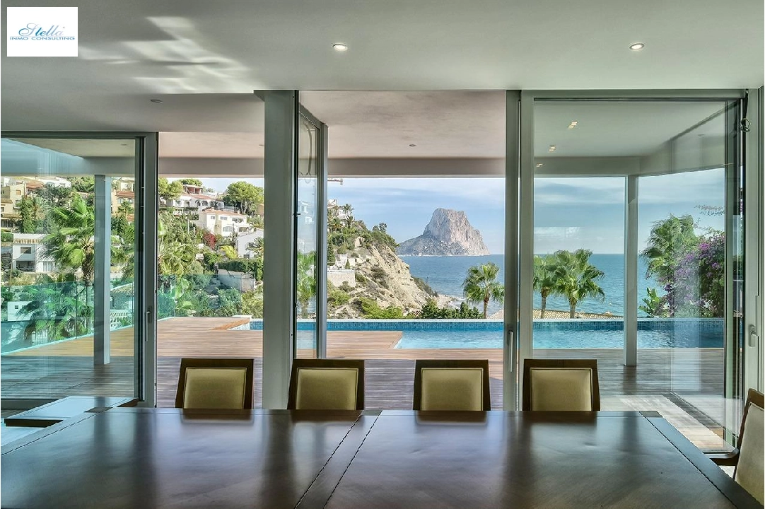 villa en Calpe(La Canuta) en vente, construit 287 m², aire acondicionado, terrain 900 m², 3 chambre, 5 salle de bains, piscina, ref.: COB-2669-10535-26