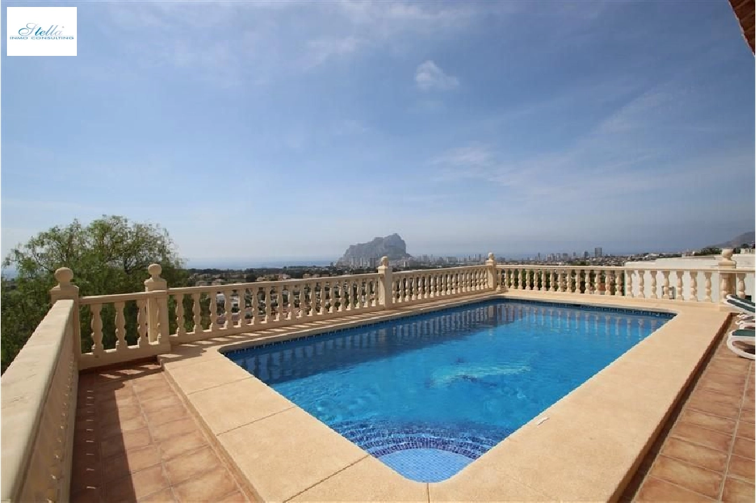 villa en Calpe(Gran sol) en vente, construit 250 m², aire acondicionado, terrain 927 m², 4 chambre, 3 salle de bains, piscina, ref.: COB-3261-10535-2