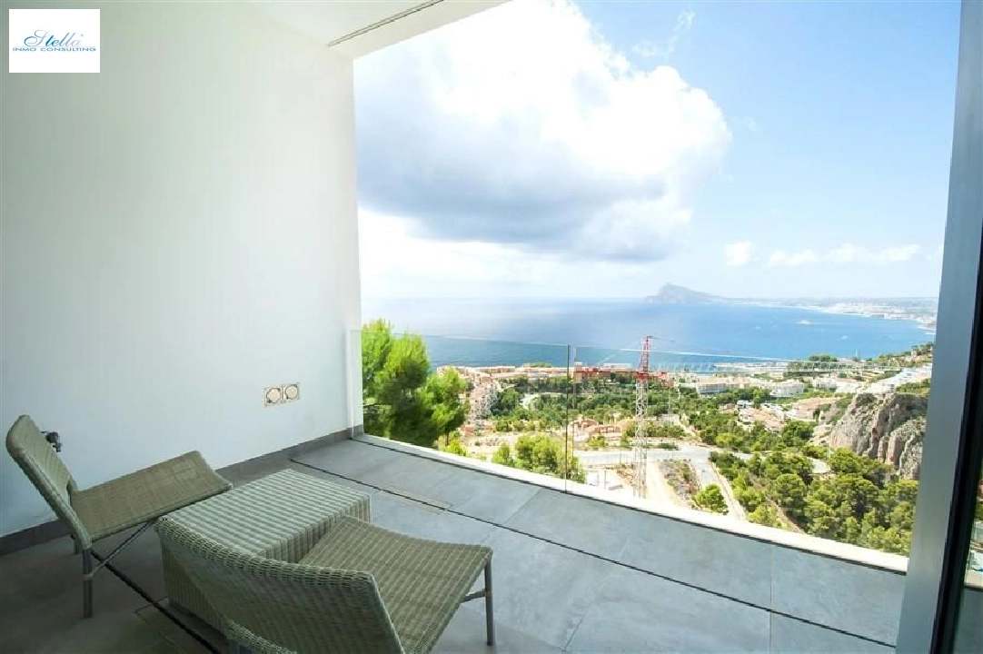 villa en Altea(Mascarat) en vente, construit 296 m², aire acondicionado, terrain 823 m², 2 chambre, 2 salle de bains, piscina, ref.: COB-3319-10535-17