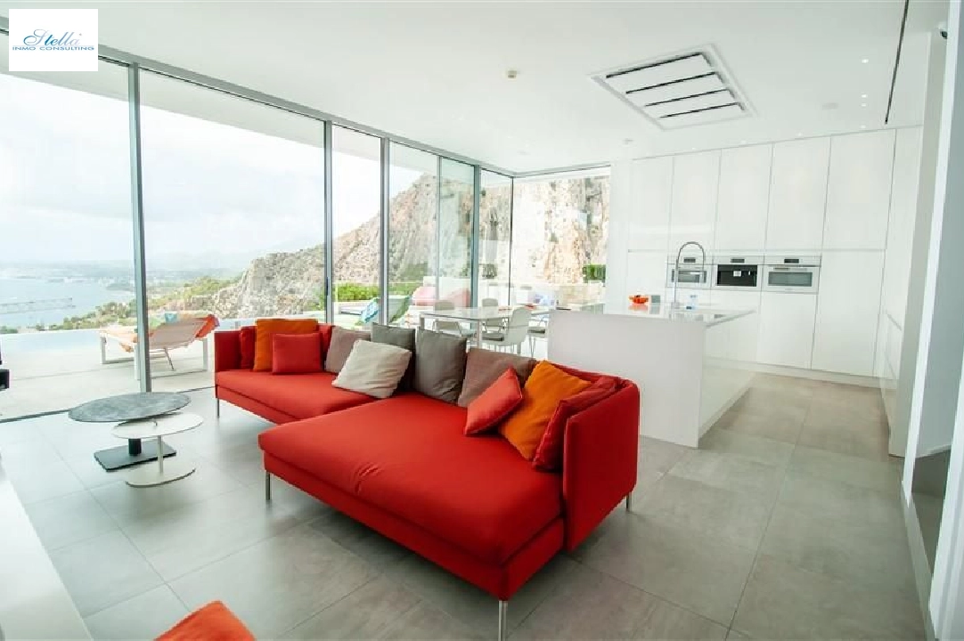 villa en Altea(Mascarat) en vente, construit 296 m², aire acondicionado, terrain 823 m², 2 chambre, 2 salle de bains, piscina, ref.: COB-3319-10535-3