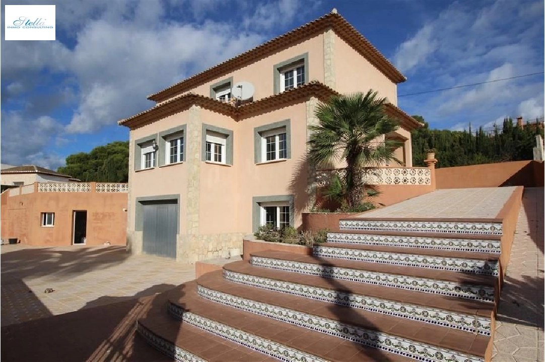 villa en Calpe(Playa De La Fossa) en vente, construit 331 m², terrain 849 m², 5 chambre, 3 salle de bains, piscina, ref.: COB-3317-10535-1