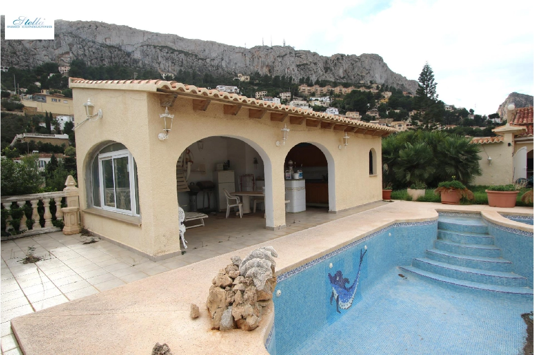 villa en Calpe(La Canuta) en vente, construit 609 m², terrain 3102 m², 4 chambre, 4 salle de bains, piscina, ref.: COB-3330-10535-44