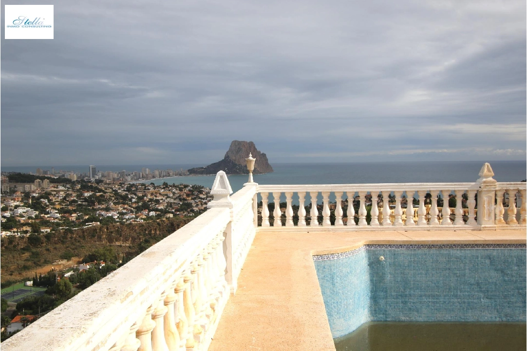 villa en Calpe(La Canuta) en vente, construit 609 m², terrain 3102 m², 4 chambre, 4 salle de bains, piscina, ref.: COB-3330-10535-46