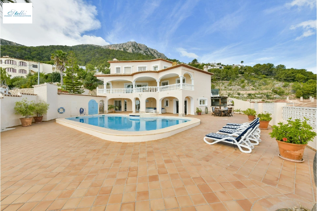 villa en Calpe(Oltamar) en vente, construit 351 m², aire acondicionado, terrain 1170 m², 6 chambre, 6 salle de bains, piscina, ref.: COB-3365-10535-19