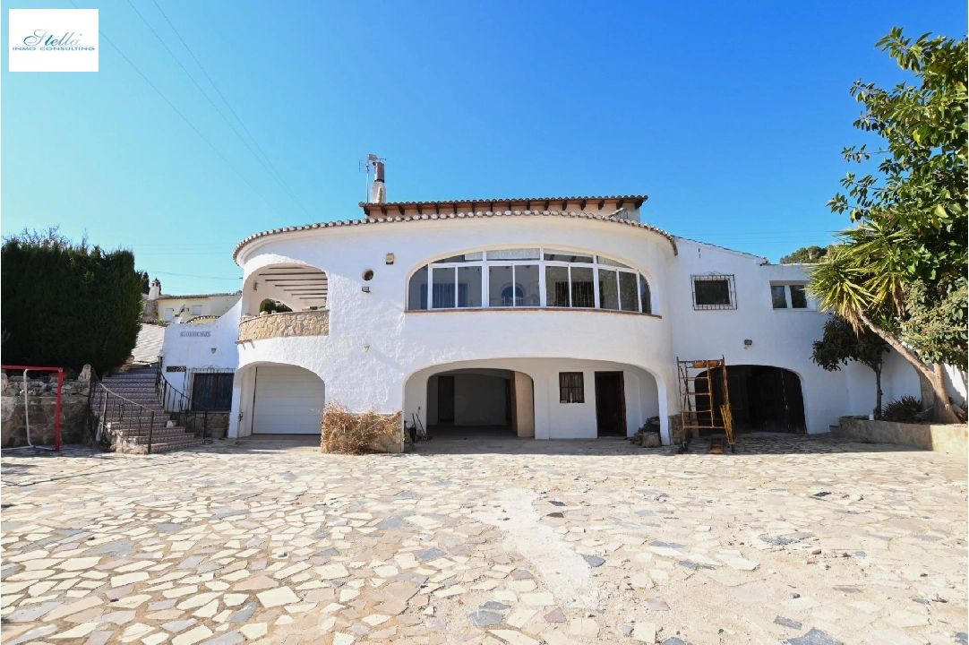 villa en Calpe(Corralets) en vente, construit 390 m², aire acondicionado, terrain 1160 m², 3 chambre, 2 salle de bains, piscina, ref.: COB-3431-10535-1