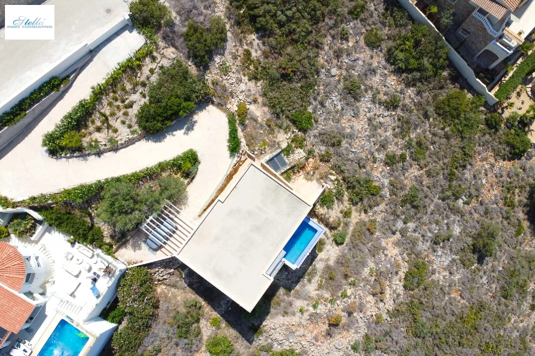 villa en Benitachell(Cumbre del Sol) en vente, construit 296 m², aire acondicionado, terrain 1395 m², 2 chambre, 1 salle de bains, piscina, ref.: BP-4421BELL-23