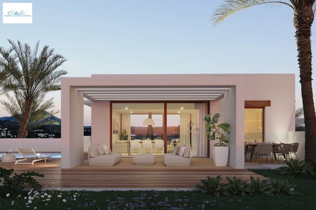 villa en Javea(Villes del vent) en vente, construit 170 m², aire acondicionado, terrain 1000 m², 3 chambre, 2 salle de bains, piscina, ref.: CA-H-1799-AMBI-3