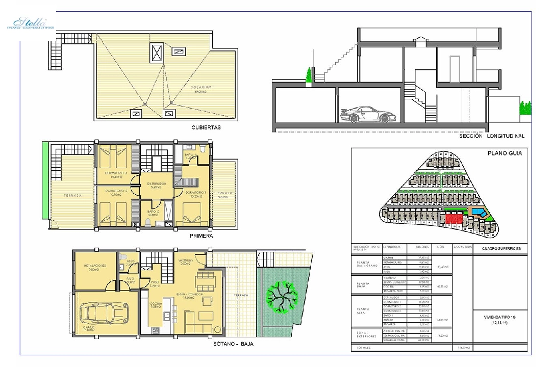 adosado en Orito en vente, construit 218 m², estado nuevo, 3 chambre, 2 salle de bains, piscina, ref.: HA-OTN-110-R01-1