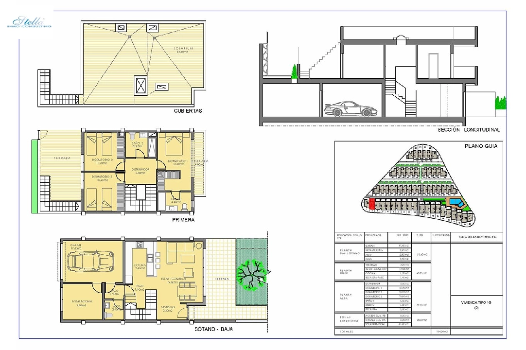 adosado en Orito en vente, construit 218 m², estado nuevo, 3 chambre, 2 salle de bains, piscina, ref.: HA-OTN-110-R01-9