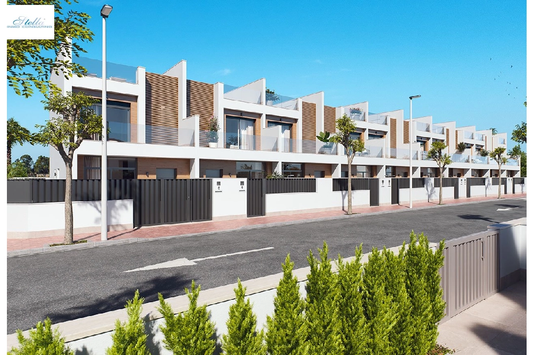 adosado en San Pedro del Pinatar en vente, construit 157 m², estado nuevo, terrain 92 m², 3 chambre, 2 salle de bains, piscina, ref.: HA-SAN-115-R01-2