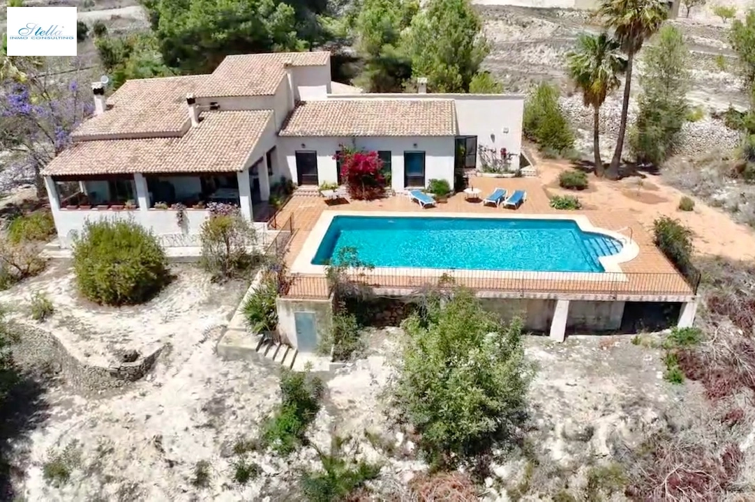 finca en Benissa(Partida Benimarraig) en vente, construit 385 m², terrain 4815 m², 5 chambre, 6 salle de bains, piscina, ref.: CA-F-1785-AMBE-2