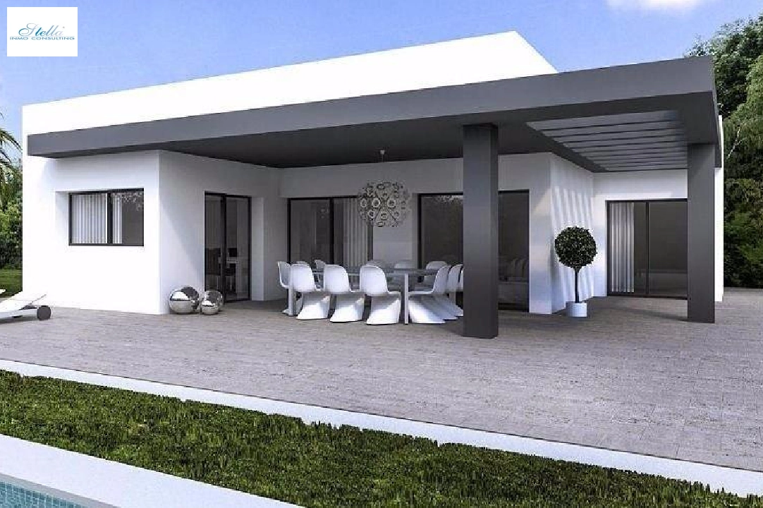 villa en Murla en vente, construit 92 m², ano de construccion 2024, aire acondicionado, terrain 800 m², 2 chambre, 2 salle de bains, piscina, ref.: AM-11052DA-1