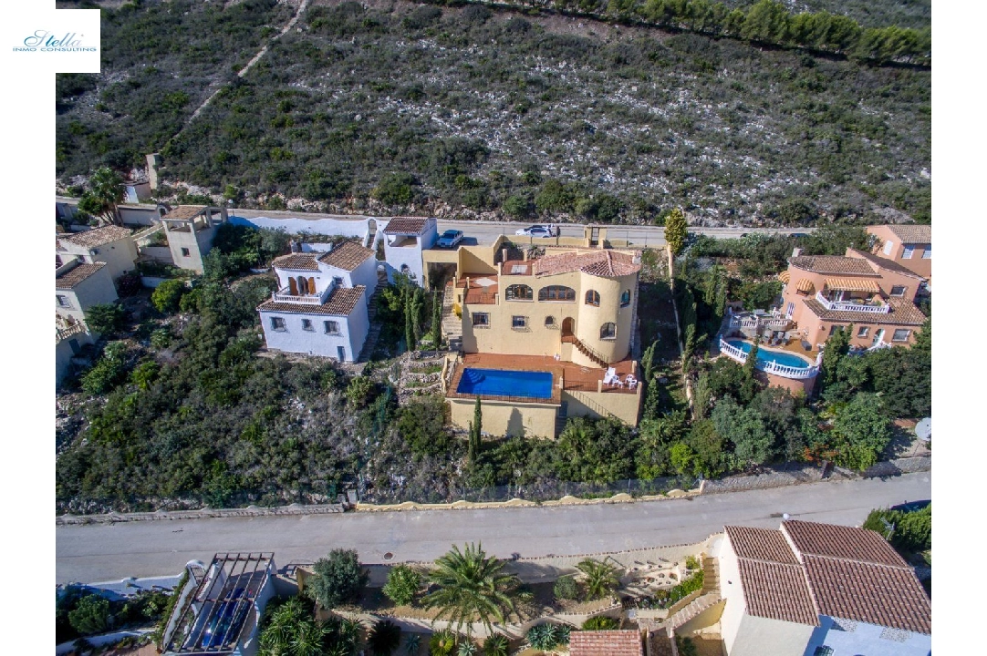 villa en Benitachell en vente, construit 290 m², ano de construccion 2005, + estufa, aire acondicionado, terrain 950 m², 5 chambre, 4 salle de bains, piscina, ref.: AM-11229DA-4