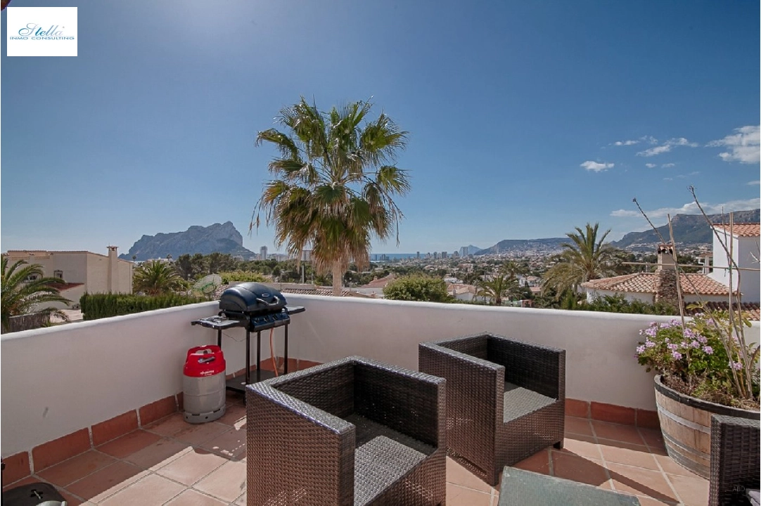 villa en Calpe en vente, construit 312 m², aire acondicionado, terrain 1010 m², 6 chambre, 5 salle de bains, piscina, ref.: AM-11289DA-3