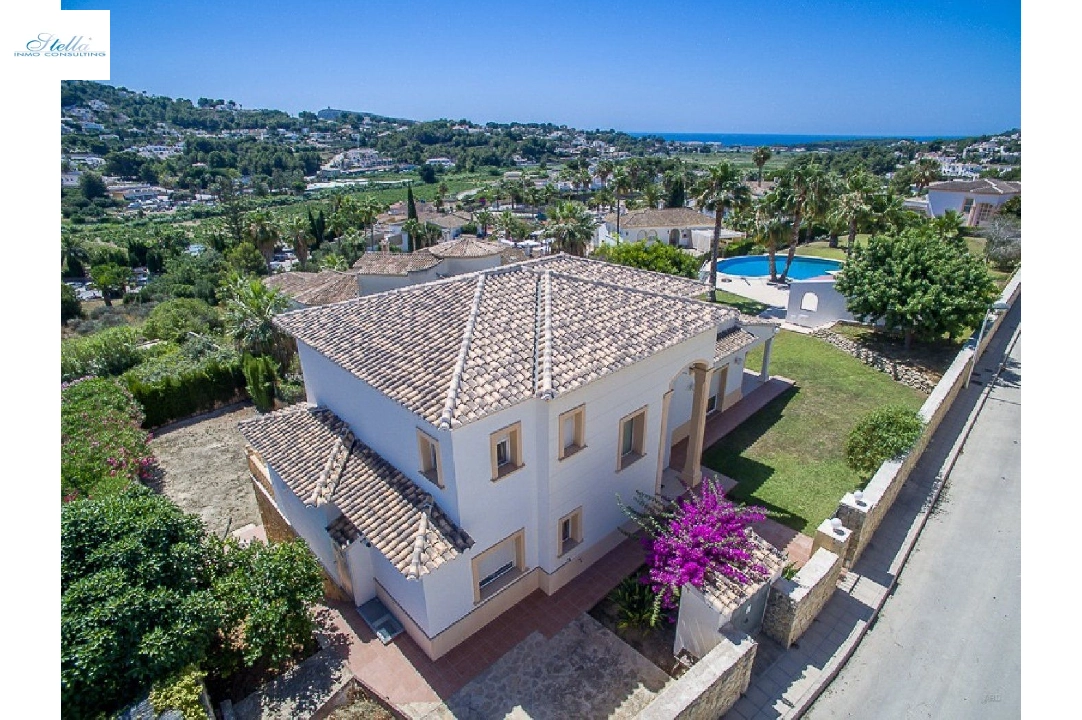 villa en Moraira en vente, construit 306 m², ano de construccion 2012, aire acondicionado, terrain 1602 m², 5 chambre, 5 salle de bains, piscina, ref.: AM-11374DA-1